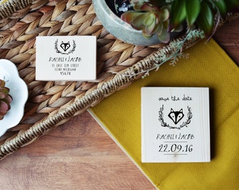 Fox Laurel Return Address Stamp