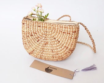 New Hot!!! Watermelon Straw Bag Cross Body Bag / Straw Handbag / Summer Hand bag / Straw Tote / Straw Purse Shoulder Bag / Wicker Bag/ Bag