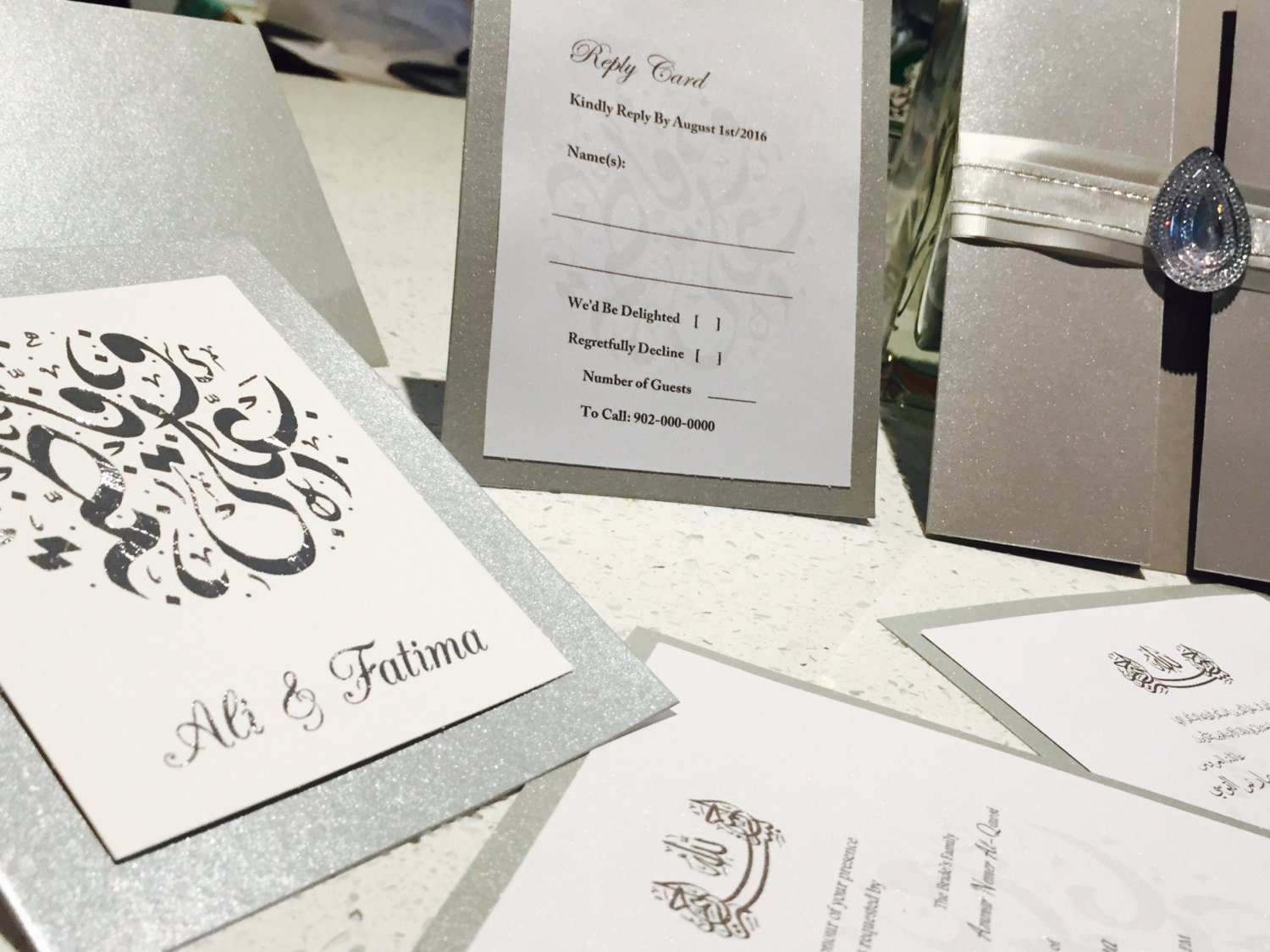 Wedding Invitations In Arabic And English