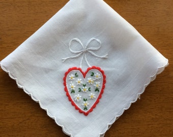 Vintage Valentine Hanky