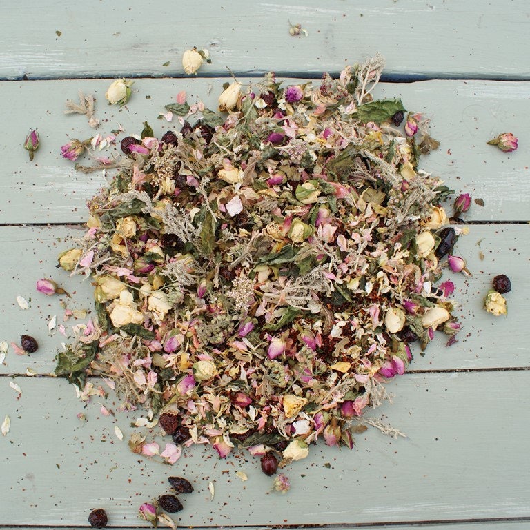 Natural Dried Flowers Herbs Potpourri Petals ROSE GERANIUM