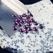 Rhodolite Garnet: 0.40ct Red Round Shape Loose Gemstone, Natural Hand Made Cabochon Gems, Loose Precious Mineral, Silver Craft Supply 20867