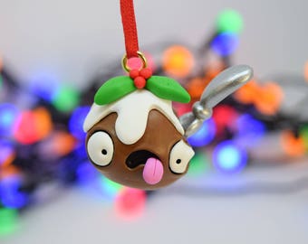 Christmas Ornament / Christmas Pudding / Tree Ornament / Fun Tree Ornament / Christmas Decoration / Christmas Decor / Christmas Gift Idea