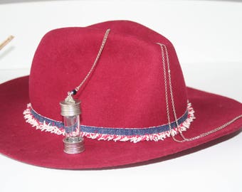 Necklace in 925 sterling silver and Pearl Bohemian magic vial