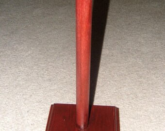 wooden paper towel holder
