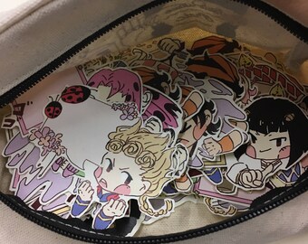 Jojo's Bizarre Adventure Vento Aureo Customizable Stickers