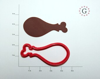 Turkey Leg Cookie Cutter