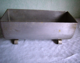 VINTAGE French, clay mold, mold Bowl, Made in France, aluminum, Decoration kitchen, 1940
