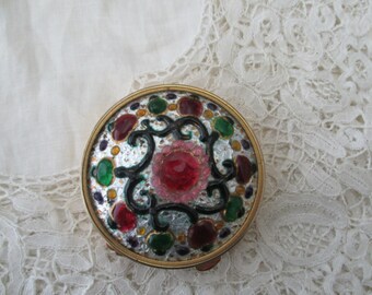 French enamel compact for the collector