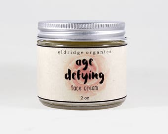 Age Defying Face Cream - Organic Face Cream - Organic Face Lotion - Anti-Aging Lotion