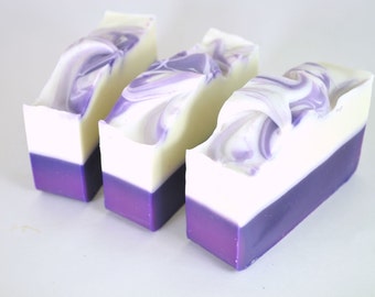 Lavender Soap - All Natural Soap Bar - Homemade Soap - Cold Process Soap - Shea Butter Soap - Vegan Soap - Essential Oil Soap