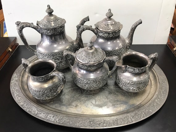 Silver Plate tea and coffee set