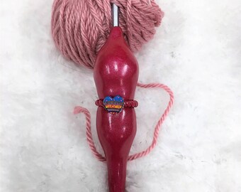 Comfort Grip Crochet Hook, Bates Size FHook, Ergonomic Crochet Hook, Handmade Crochet Hook, Susan Bates, Gift For Her, Mothers Day Gift,