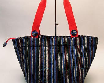 Square Bottom large capacity Tote Bag