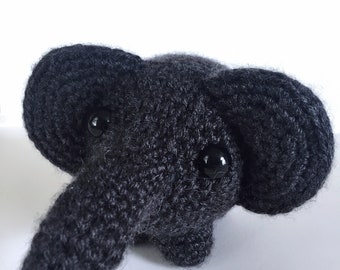 Crochet Elephant Stuffed Animal