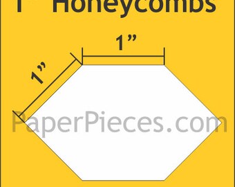 Honeycombs - One inch - 100 pc pack