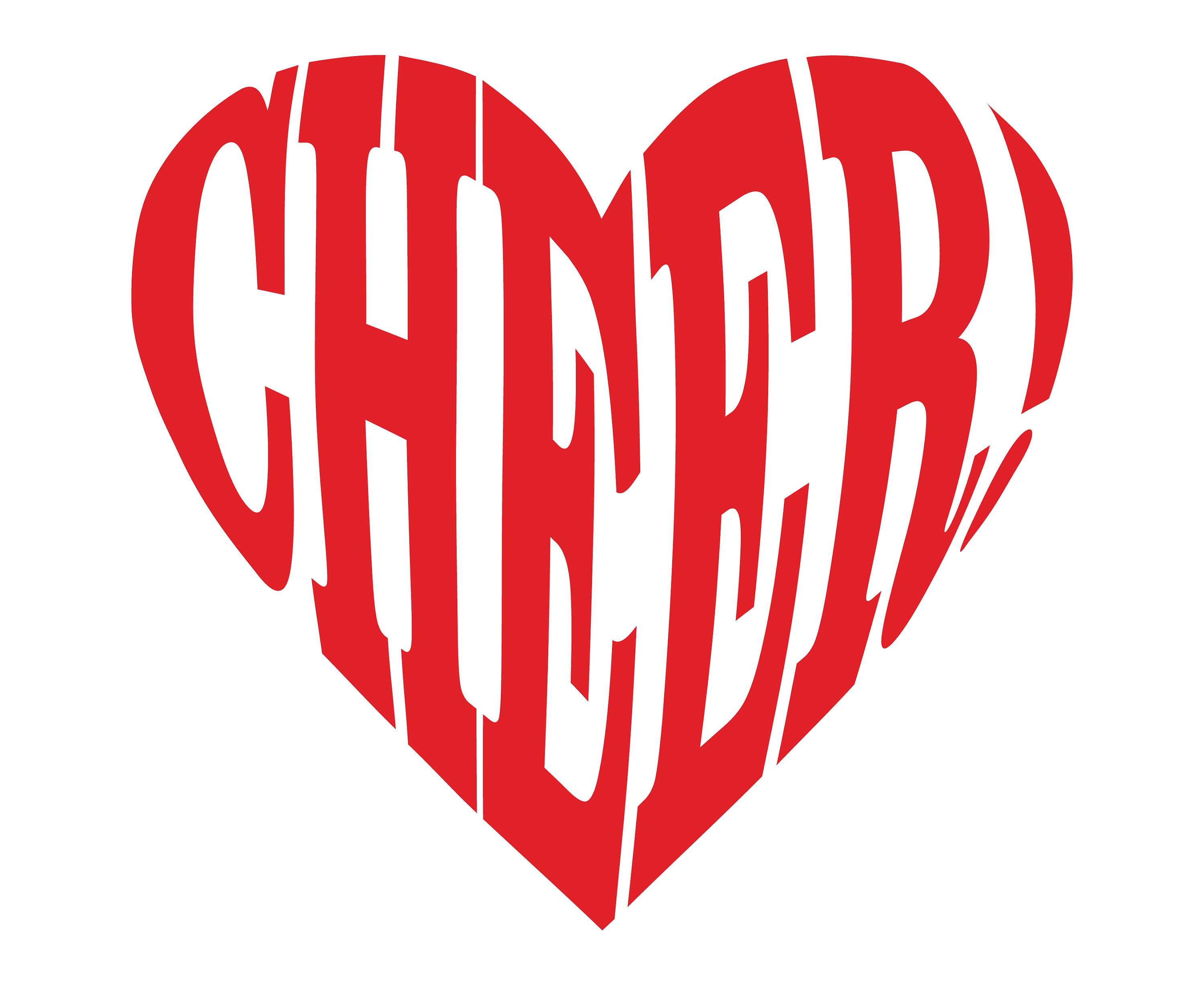 Download Cheerleader SVG, Cheer SVG, Cheer heart, Cheerleading ...