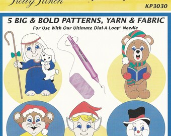 Punch Embroidery Kit, with the Christmas Theme