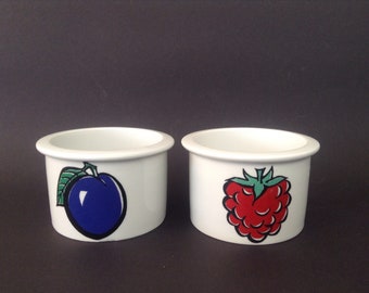 A set of two Arabia Finland Jam Jars