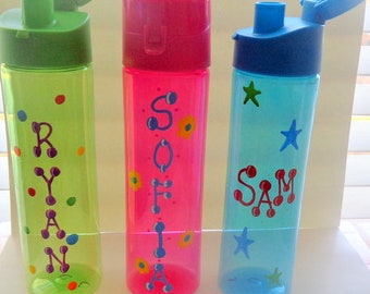 Personalized kids water bottle