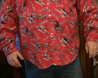 Star Trek Long Sleeve Flannel Shirt