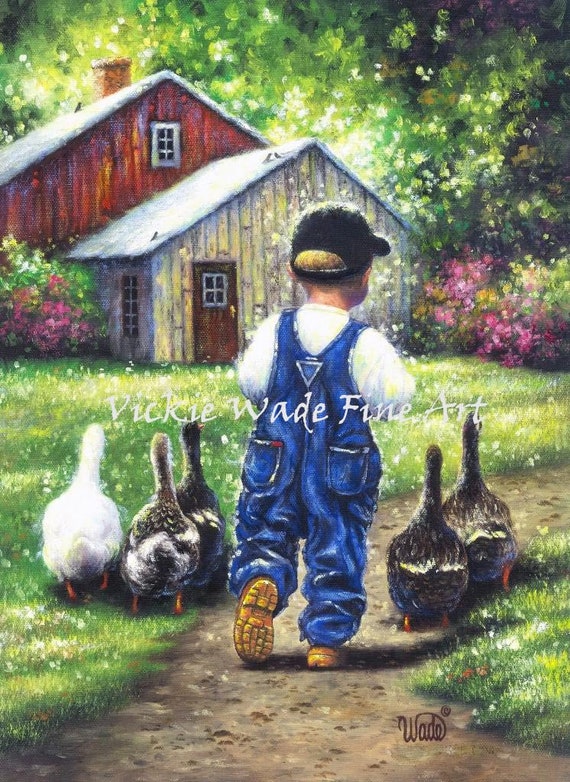 farm boy art print boys room wall art country boy farm boy title page paper