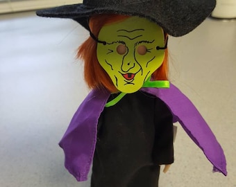 Vintage Madeline 8" Halloween Witch Costume Eden
