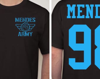 Shawn Mendes 'Mendes Army' jersey shirt