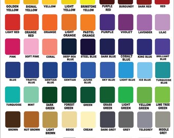 Oracal 651- 12" x 12" - Outdoor Vinyl - Permanent vinyl / outdoor vinyl / vinyl for cups / permanent adhesive vinyl / vinyl any cutter