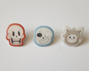 Undertale Pins