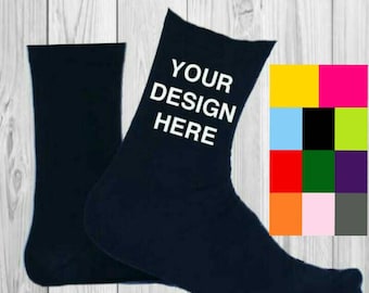 personalized socks, custom socks, wedding favours, fathers day socks, father of the groom, groom socks, stag socks, funny socks, blue socks