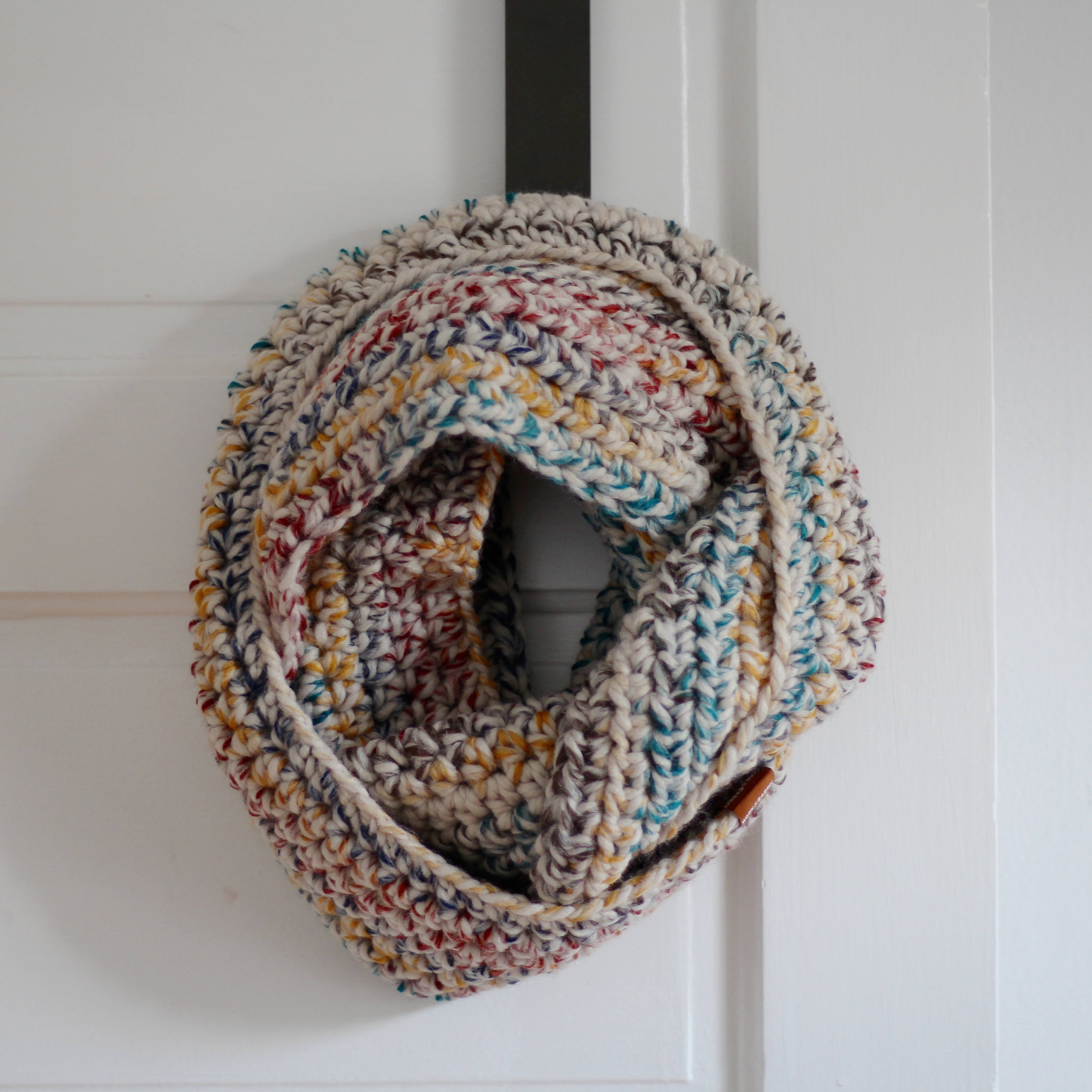 Hudson's Bay Infinity Scarf Hudson Bay Crochet Scarf