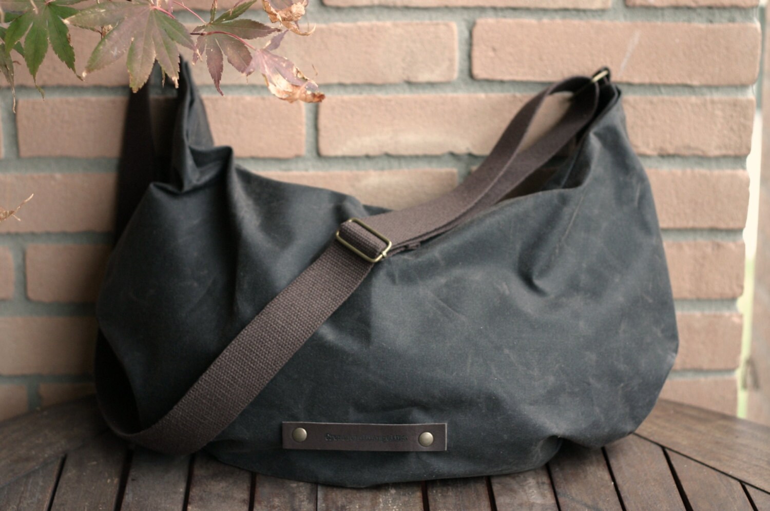 Canvas Hobo Bag