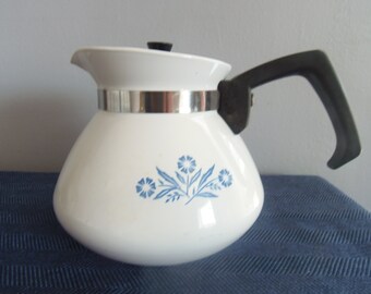 CORNING WARE CORNFLOWER Tea Pot