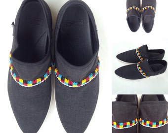 Beaded Sanuk Shoes