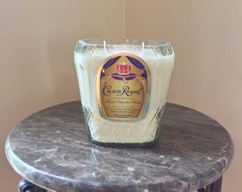 Crown Royal Canadian Whiskey Bottle Candle
