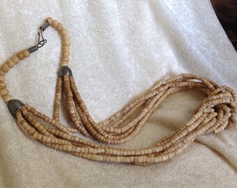VINTAGE Swag Beaded Necklace