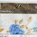 MOHAWK Rose Spray Blues Fine Combed Percale Twin Flat Sheet, 100% Cotton, New in package, Percale Twin Flat Sheet
