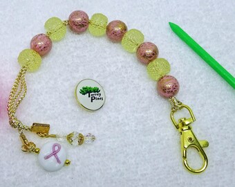 Golf Stroke Counter with Handmade Beads