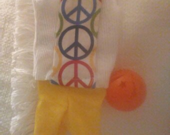 Ken shorts set peace symbols K211K