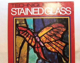 Book, Stained Glass Book, How To Book