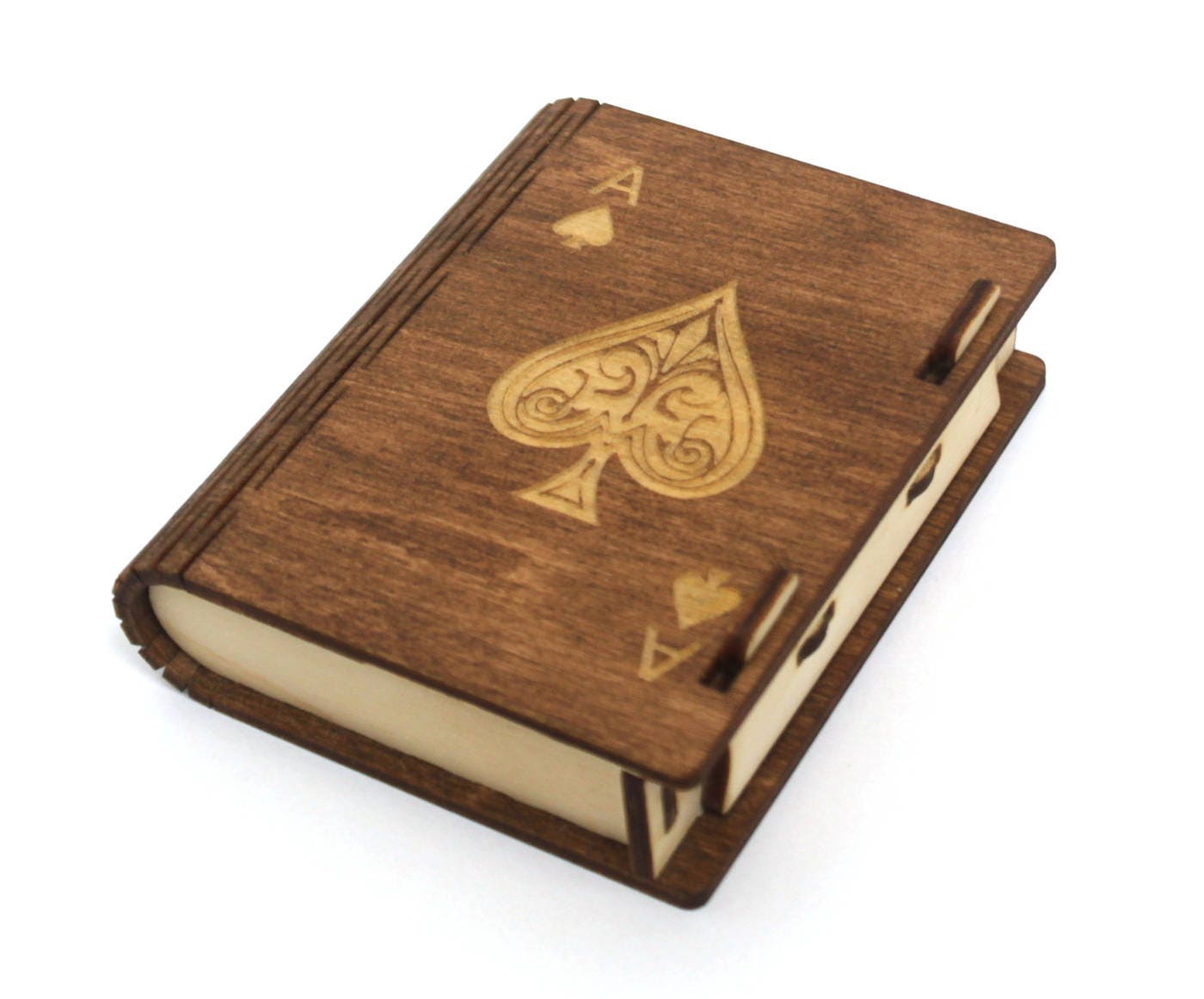 Playing Card Case Laser Cut Engraved Card Case Playing