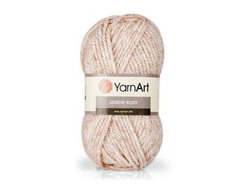 Legend Bulky Yarnart Wool Knitting yarn Wool shawl warp Winter yarn Blend wool Wool yarn Acrylic yarn Crochet yarn Blend yarn Legend Yarnart