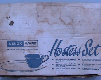 60s LENOX deadstock Hostess Serving Set New in box