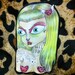 Tattooed Chick Art Sticker