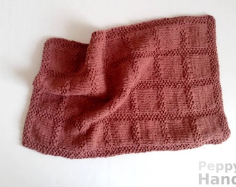 Knitting Dishcloth PATTERN wash cloth instant download pdf