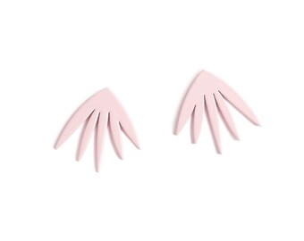 Earrings PETULA - Pastel Pink -