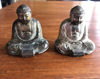 Occupied Japan Buddha Salt & Pepper Shakers