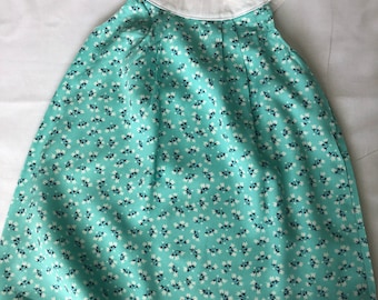 Girls rayon floral dress size 3-6 m