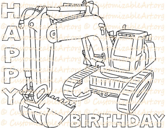 Construction Party Favors Printable Birthday